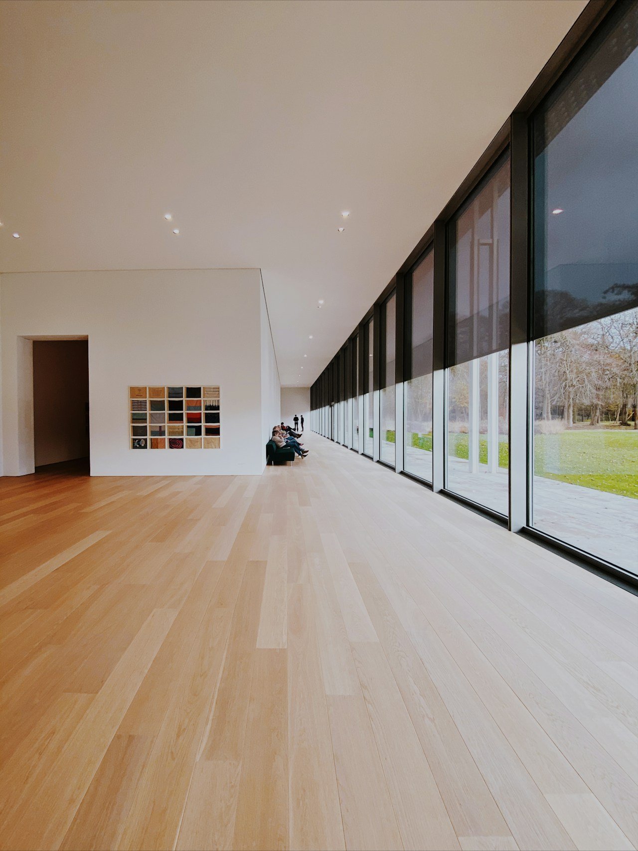 suelo laminado museo